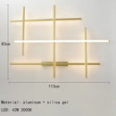 GobekUsa LED Linear Ceiling Chandelier Italian Designer Luxury Dining Room Chandelier