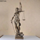 GobekUsa Justice Goddess Resin Sculpture - Room Aesthetic Decor