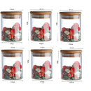 GobekUsa Glass Food Storage Jar with Lid for Kitchen Organization