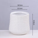 GobekUsa Gold Ceramic Flower Pot Succulent Vase Terrarium Plant Pots for Home Balcony Decor