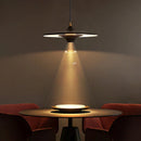 GobekUsa LED Flying Saucer Pendant Lights for Living Room Dining Bedroom Indoor Lighting