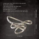 GobekUsa Crystal Chandelier Luxury Designer Light for Elegant Living Spaces