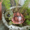 GobekUsa Crawling Turtle Sculpture Resin Decor for Garden, Yard, Balcony, Lawn