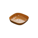 GobekUsa Imitation Wood Snack Plate Dish Tray for Sushi Breakfast Dried Fruit