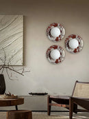GobekUsa Jade Marble Wall Sconce Lamps: Luxury Light Fixtures for Bedroom, Bathroom, Aisle Decor