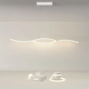 GobekUsa LED Pendant Chandelier: Modern Nordic Strip Light for Dining, Kitchen, Office, Coffee Room