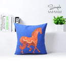 GobekUsa Cotton Linen Sofa Pillowcase, Cushion Cover for Home Decor