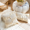 GobekUsa Boho Tassel Cushion Cover for Home Décor - 45x45cm Square/Round