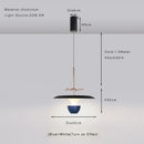 GobekUsa LED Pendant Light: Colourful Chandelier for Kitchen, Dining Room, Bedroom.