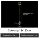 GobekUsa Diamond Crystal Chandelier Staircase LED Golden Large Living Room Hall Lighting