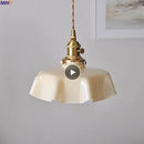 GobekUsa Glass Pendant Lights for Bedroom Dinning Living Room