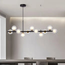 GobekUsa Glass Ball Gold Pendant Light - 11 Heads for Kitchen Living Dining Room