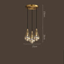 GobekUsa Crystal Ball Pendant Lights - Nordic Modern Design for Home Lighting