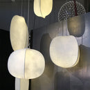 GobekUsa Japanese Silk Pendant Lights for Wabi Sabi Nordic Chandeliers and Home Decoration