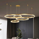 GobekUsa LED Pendant Chandeliers for Staircase & Living Room Lighting
