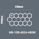 GobekUsa Hexagon LED Ceiling Light: High-Performance, Best-Selling, Honeycomb Design