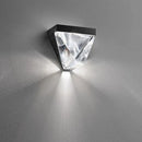 GobekUsa Crystal LED Wall Sconce: Elegant Chrome/Gold Bedside Lamp for Home/Hotel Interiors