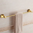 GobekUsa Gold Bathroom Hardware Set for Towels, Paper, Brushes, and More