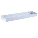GobekUsa Black Corner Shelf with Towel Bar, Wall Mounted Aluminum Kitchen Storage Holder