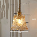 GobekUsa LED Glass Pendant Light - Modern Nordic Kitchen Bedside Hallway Hanging Lamp