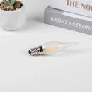 GobekUsa Frosted LED Candle Bulbs 1.5W Dimmable E12 E14 Base Warm White 2700K - Chandelier Decor Bulb