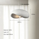 GobekUsa Cream Style LED Chandelier - Nordic Minimalist Wabi Sabi Pendant Light
