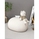 GobekUsa Bear Statues Tissue Box Table Decor for Home Living Room, Creative Nordic Figurines