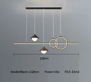 GobekUsa LED Pendant Light: Modern Minimalist Chandelier for Dining Room, Living Room, Kitchen, Bedroom