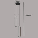 GobekUsa LED Staircase Chandeliers | Modern Pendant Light for Living Room