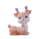 GobekUsa Cartoon Sika Deer Resin Ornament for Home Decor or Baking