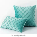 GobekUsa Embroidered Lattice Cushion Cover Pleat - 45X45CM