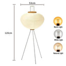 GobekUsa Japanese Rice Paper LED Floor Lamp Retro Standing Light