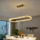 GobekUsa Crystal Ceiling Chandelier LED Light Fixture for Home Decor