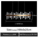 GobekUsa K9 Luxury Pendant Chandelier: Elegant Indoor LED Lighting for Kitchen, Living Room & Bedroom.
