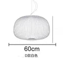 Spokes Birdcage Pendant Light in Polished Chrome