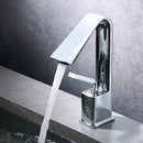 GobekUsa Brush Gold Basin Faucet Single Lever Hot Cold Mixer Sink Tap Vanity