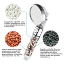 GobekUsa 3-Function High Pressure Water Saving Spa Shower Head with Switch Button