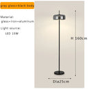 GobekUsa Glass LED Floor Lamp Modern Luxury Home Decor Living Room Lighting