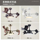 GobekUsa Ceiling Fan with Invisible Blades for Living Room, Bedroom, and Restaurant