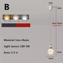 GobekUsa Astronaut Lunar Pendant Light Modern Minimalist TV Bedroom Decor