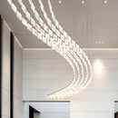 GobekUsa Acrylic Chandelier Lights Modern Minimalism Design Customized Home Lighting