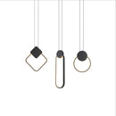 GobekUsa Crystal LED Pendant Lights for Modern Home Decor and Lighting