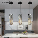 GobekUsa Crystal Mini Pendant Chandelier Gold/Black for Kitchen Dining Bedroom – Elegant Lighting Solution