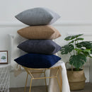 GobekUsa Corduroy Striped Cushion Cover 30-60cm Soft Comfortable Throw Pillow Case Home Decor