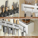 GobekUsa Kitchen Storage Shelf Knife Chopstick Holder Multi-functional Organizer