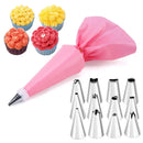 GobekUsa 29-Piece Cream Puff Nozzles Set Cake Decorating Tools