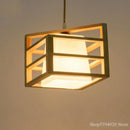 GobekUsa Japanese Wood Tea Room Pendant Light