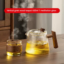 GobekUsa Glass Teapot for Home & Restaurant Brewing - Transparent High Borosilicate Material