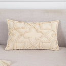 GobekUsa Geometric Tufted Fringed Cushion Cover for Stylish Home Decor