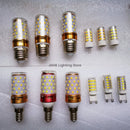 GobekUsa LED G4 G9 E14 85-265V Bulbs for Crystal Chandeliers Dining Room Floor Light